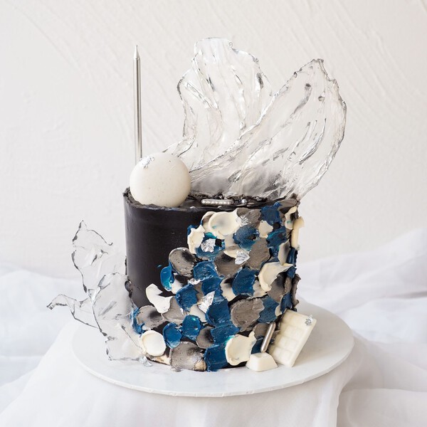 Caspian Cake | Ocean Theme Cake
